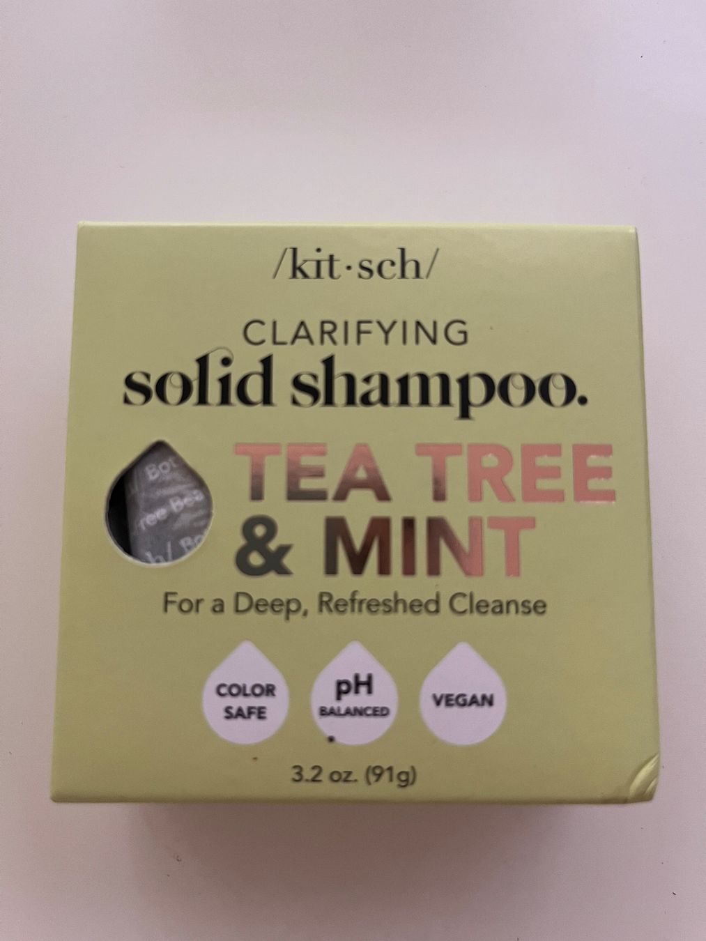 Produits de soins capillaires: Kitsch Tea tree & Mint volumizing solid shampoo – Neuf avec emballage d'origine à Thalwil par nan_q2rr