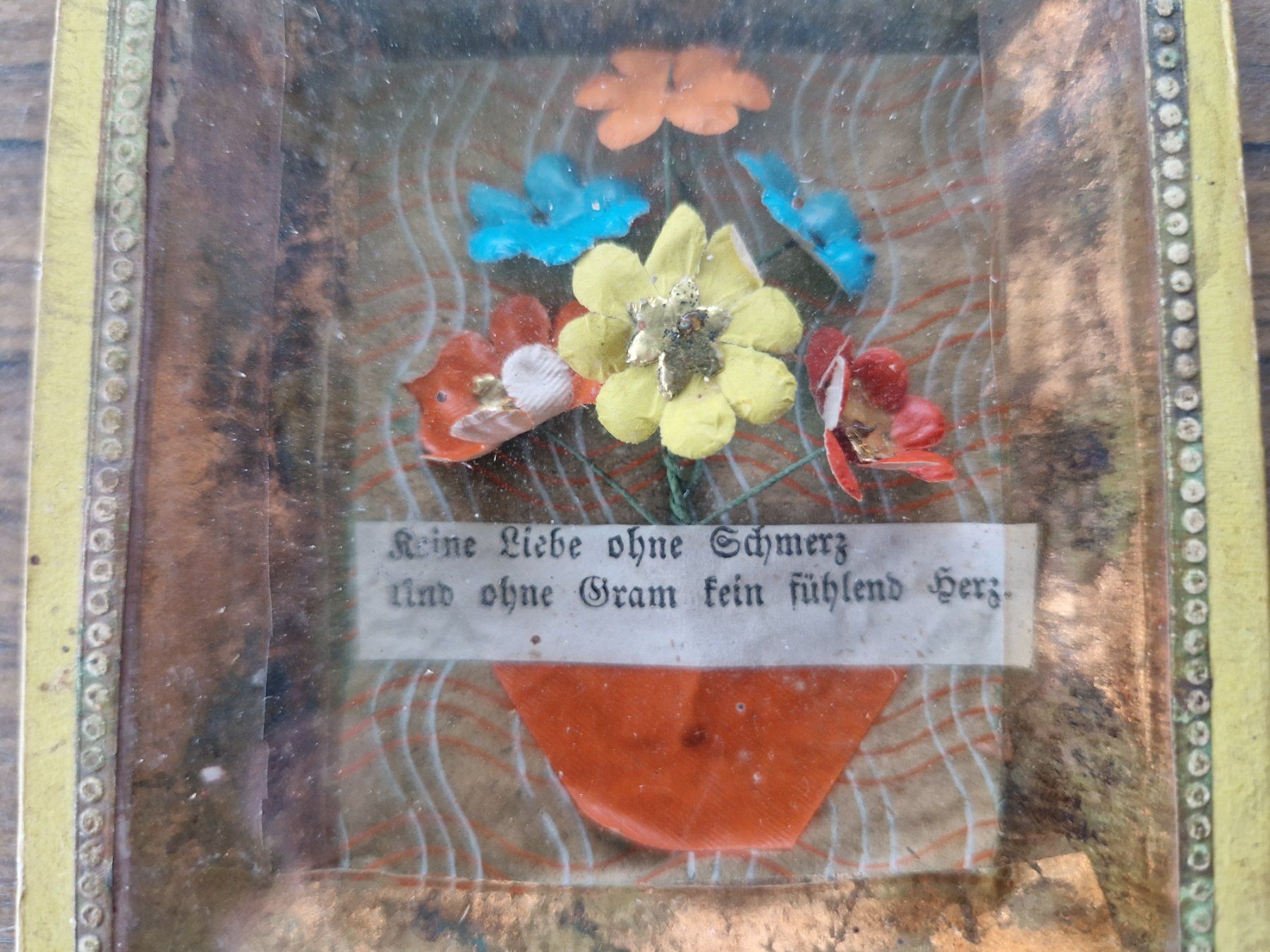 Dipinti: Klosterarbeit Herz – Usato da Mörschwil venduto da antiksalon 4