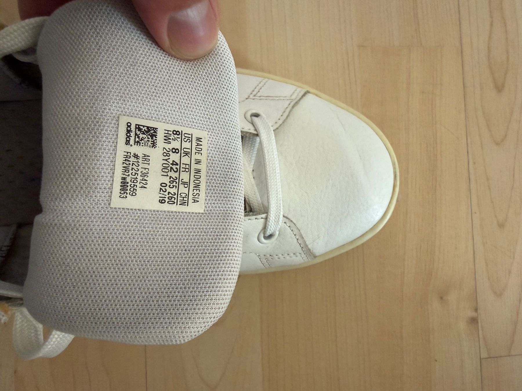 Adidas Herrenschuhe: Weisse Adidas – Gebraucht aus Kloten von Rico053 2
