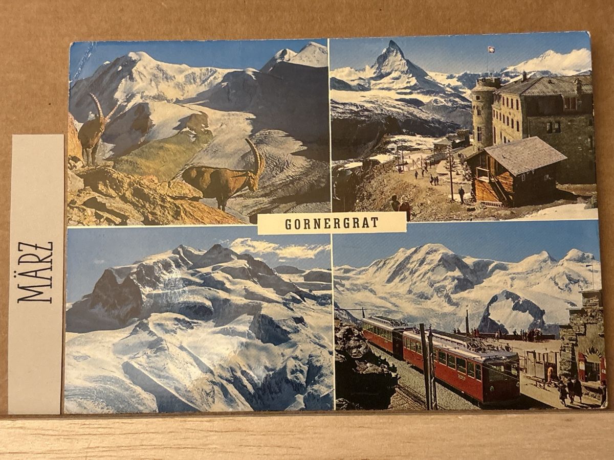 Cartes postales: AK von Gornergrat – D'occasion à Rümlang par Kartenpost1