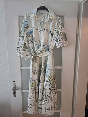 Wunderschönes Hemdblusenkleid von Angoor | Gr. 42 | 100% CO