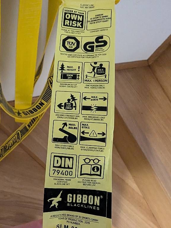 Slackline: Gibbon Classic Line - Slackline  – Usato da Zürich venduto da est_q7sj 4