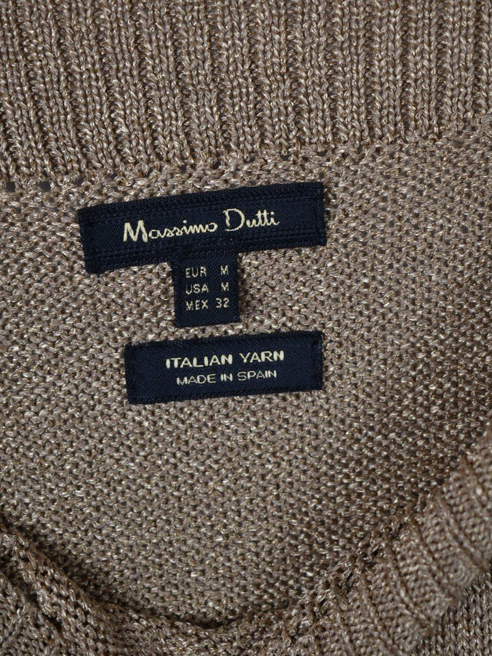 Massimo Dutti Vestiti: Massimo Dutti Strickkleid, gold, Gr.M – Usato da Nürensdorf venduto da 2ND_STORY 7
