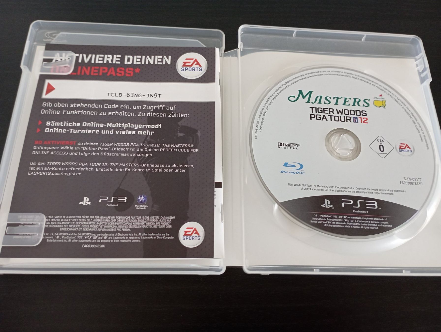 Sony Giochi: PS3 Masters - Tiger Woods PGA Tour 2012 – Usato da Allschwil venduto da pri_9lsr 1