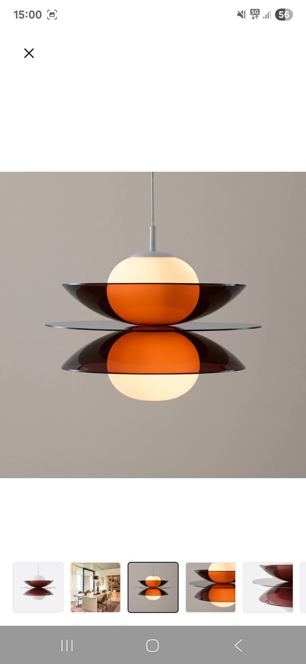 La Redoute Kronleuchter & Deckenlampen: Hängeleuchte aus Plexiglas & Opalglas – Neu (gemäss Beschreibung) aus Beromünster von DSinske333 2