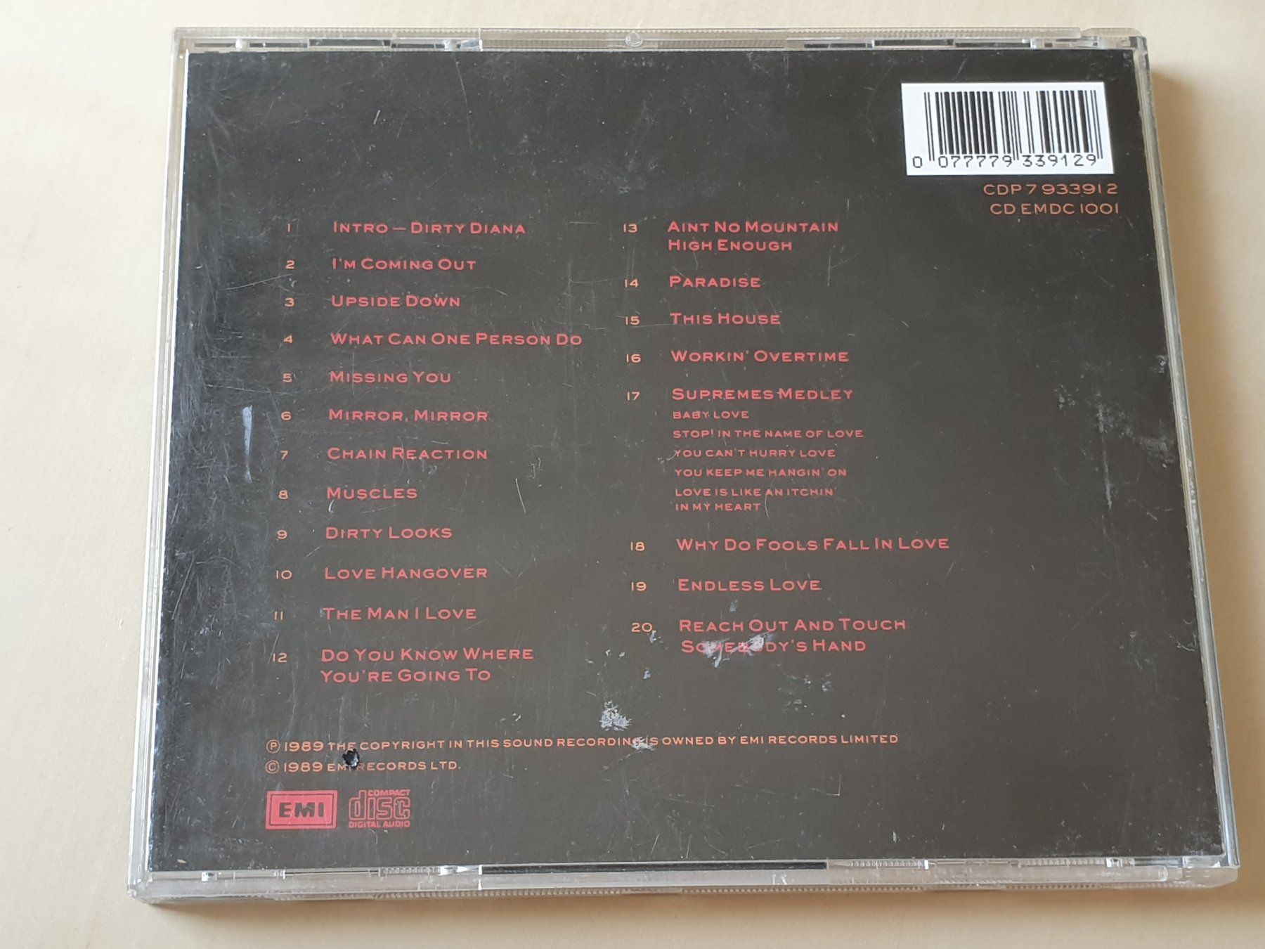 CD: Diana Ross Greatest Hits live – Usato da Stansstad venduto da collectorsshop 1