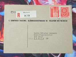 CL31 Enveloppe + Timbre Suisse 19xx