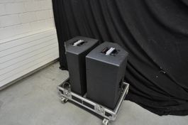 2er Set Electro-Voice EV Sx250 Lautsprecher inkl. Flightcase