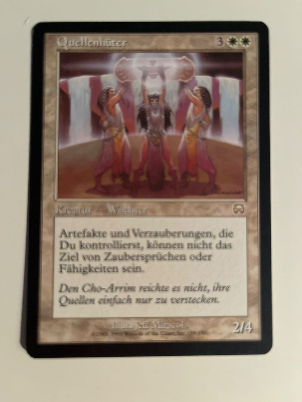 Magic The Gathering Carte collezionabili: 1 x Quellenhüter - Magic: The Gathering - MtG – Usato da Kriens venduto da Shadi1980