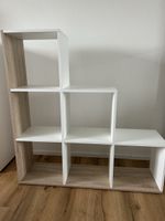 Treppenregal / Raumteiler, Holz, Weiss Beige, Top Zustand