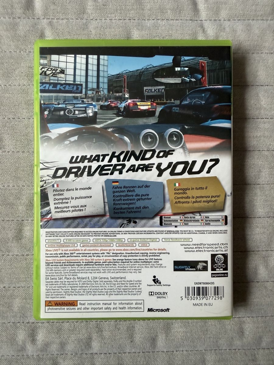 Microsoft Giochi: Need for Speed Shift für Xbox 360 – Usato da Thunstetten venduto da Virus_33 2