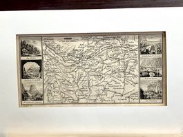 Kupferstich Thun Touristenblatt