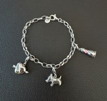 Charm-Armkette Silber 925 (21cm) - Neu