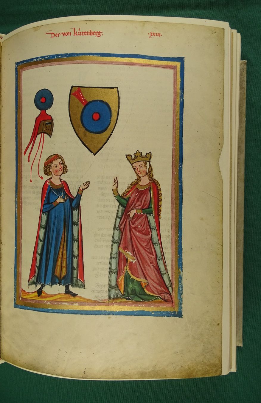 Bücher: CODEX MANESSE, FAKSIMILE INSEL VERLAG 1925-1927 – Gebraucht aus Grüningen von Kartensammler 4