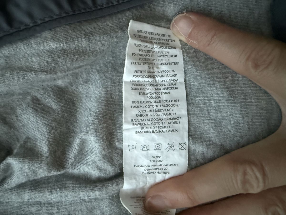 Giacche & Cappotti: Bellybutton Übergangsjacke Gr. 80 gefüttert – Usato da Genève venduto da mimi479247 1