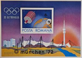 Rumaenien 1972 XX. Olympia Muench. Block MNH postfrisch