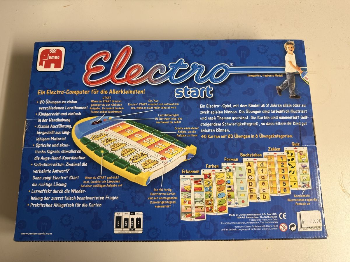 Giochi: Spiel Electro Start – Nuovo e nell'imballaggio originale da Mühleberg venduto da Slashi 1