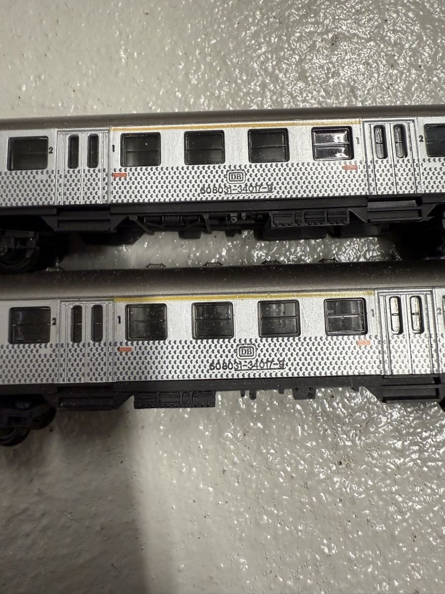 Trains électriques: 2x DB Silberlinge - spur N – D'occasion à Berikon par TopLok 1