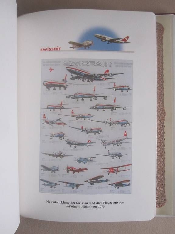 Libri: Schweiz. Luftfahrtgeschichte SWISSAIR – Nuovo e nell'imballaggio originale da Saland venduto da k_z_tny8