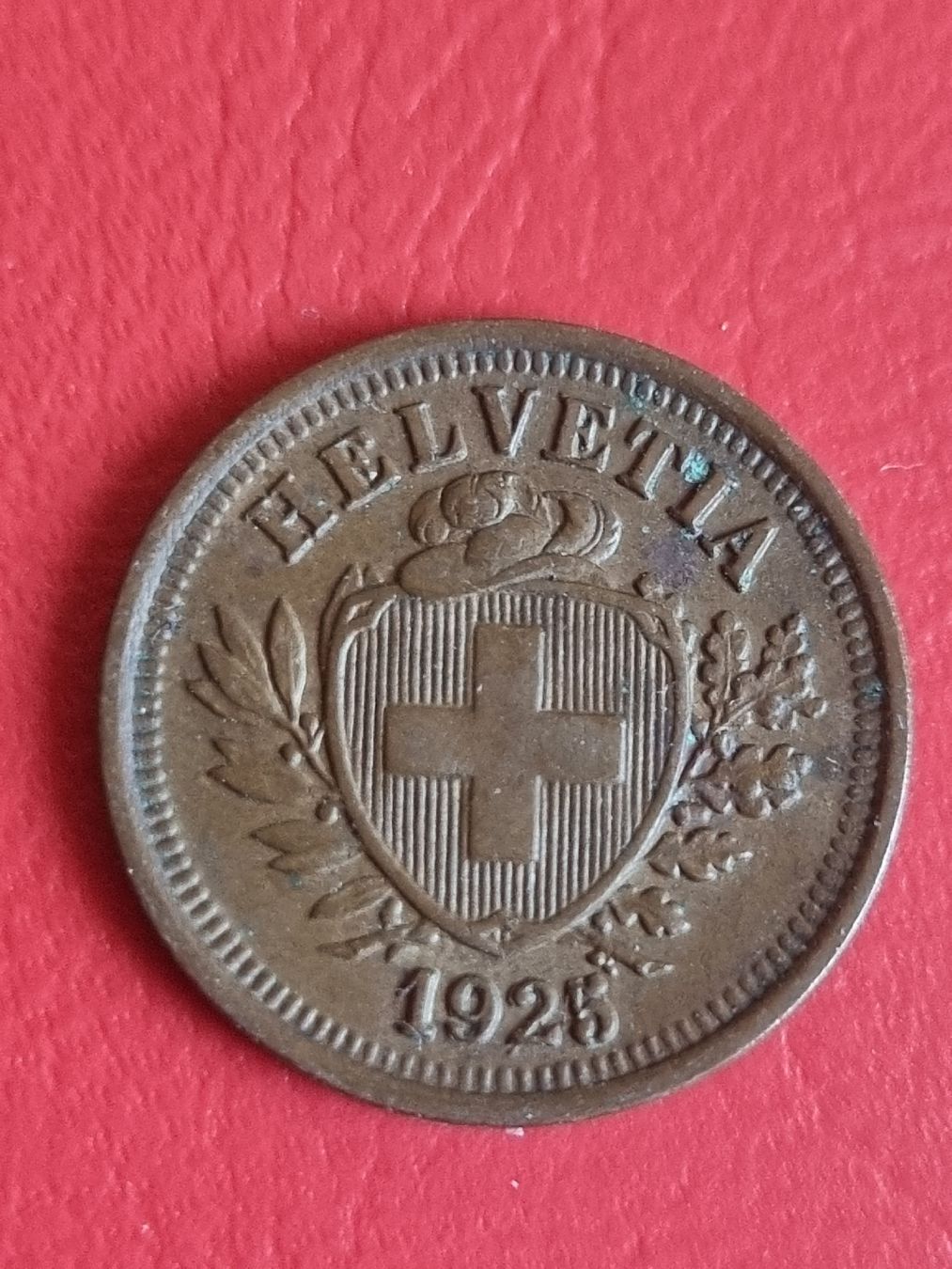 Tutti le monete: 1 RAPPEN SCHWEIZ - JAHR 1925 – Usato da Heimenschwand venduto da rog_p7h9