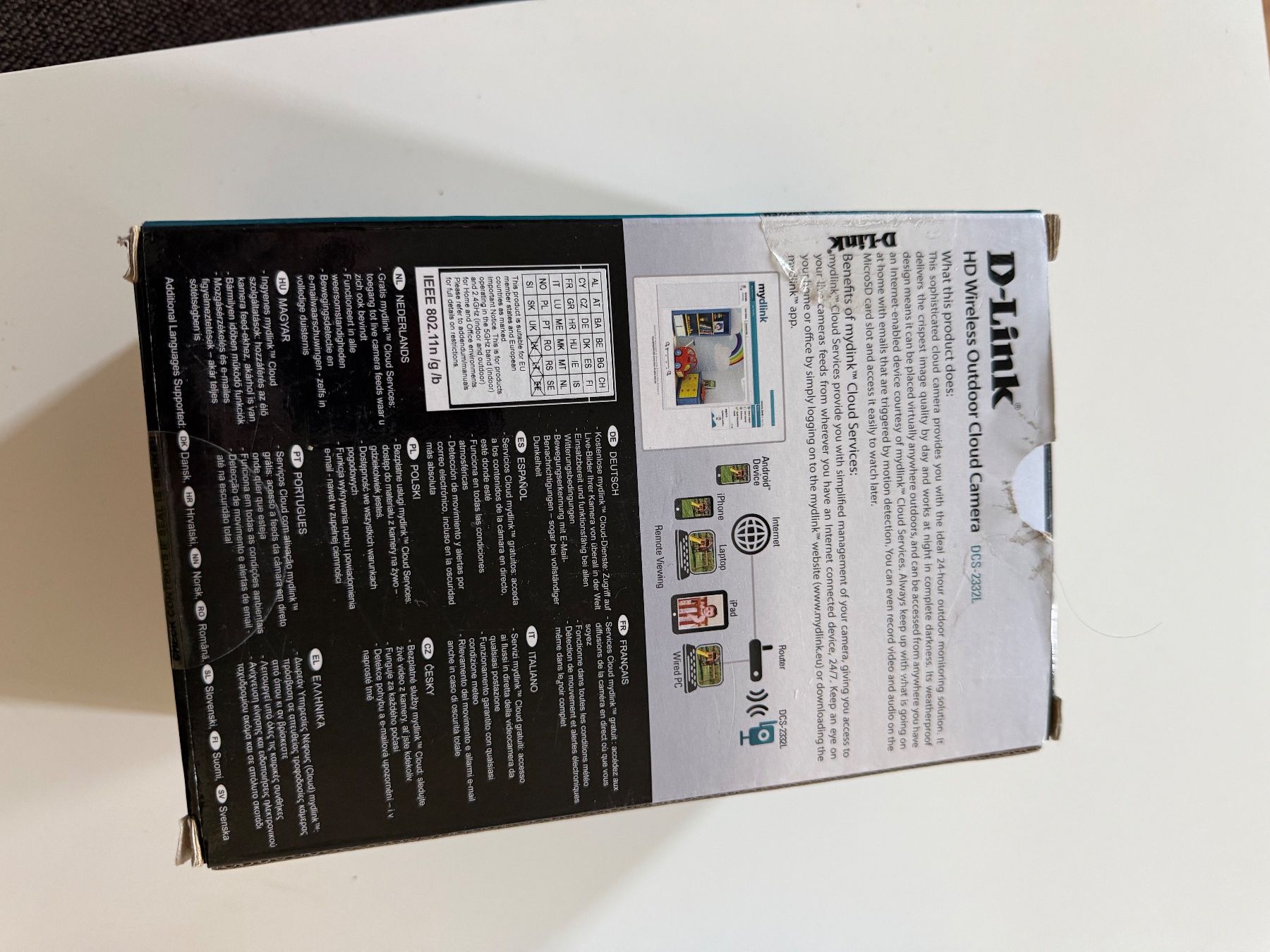 Dlink Webcam: D-Link DCS-2332L HD Wireless Outdoor Cloud Camera – Nuovo (secondo la descrizione) da Aarau venduto da KorgPA 1