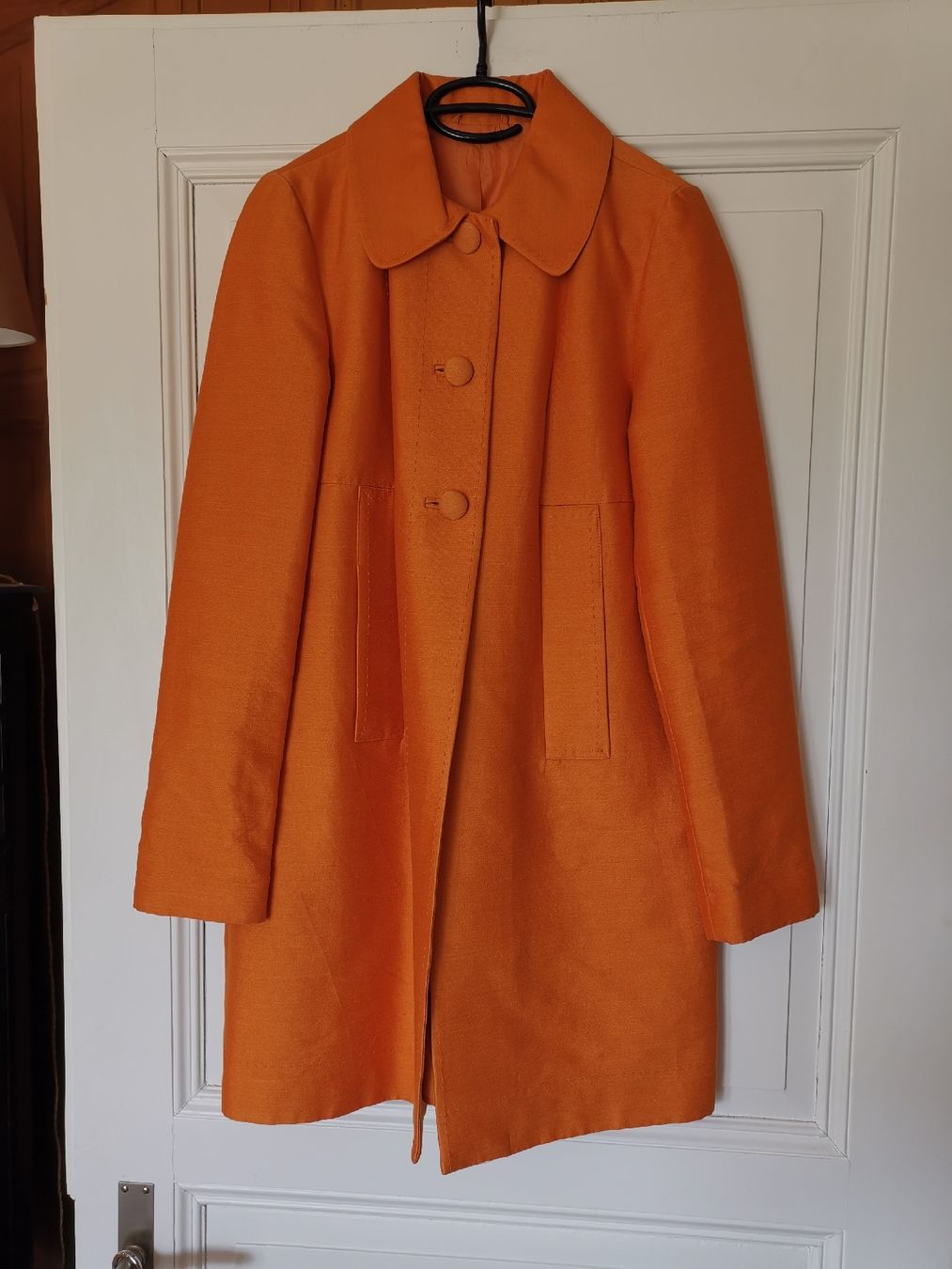 H&M Mäntel: Sommermantel mit hohem Seidenateil, orange – Gebraucht aus Uerikon von pink_flamingo