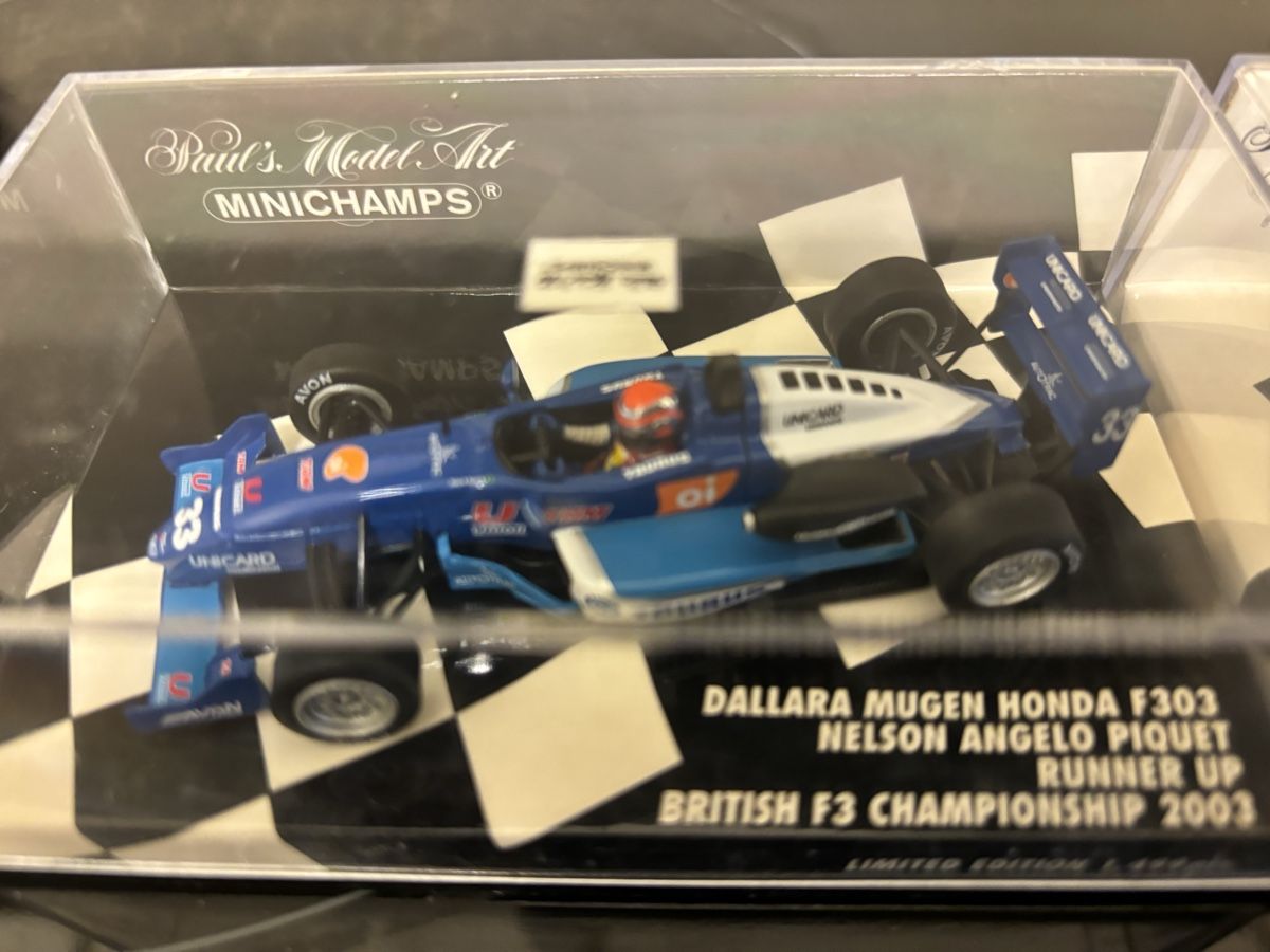 Minichamps Modellini d'auto: Neue Modellauto Dallara 1:43 von Minichamps – Nuovo e nell'imballaggio originale da Opfikon venduto da Cycomyco 4