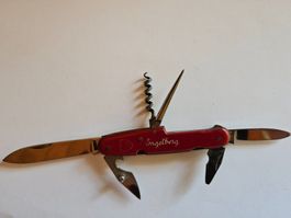 Couteau Suisse Engelberg rouge plusieurs outils P.R.L.