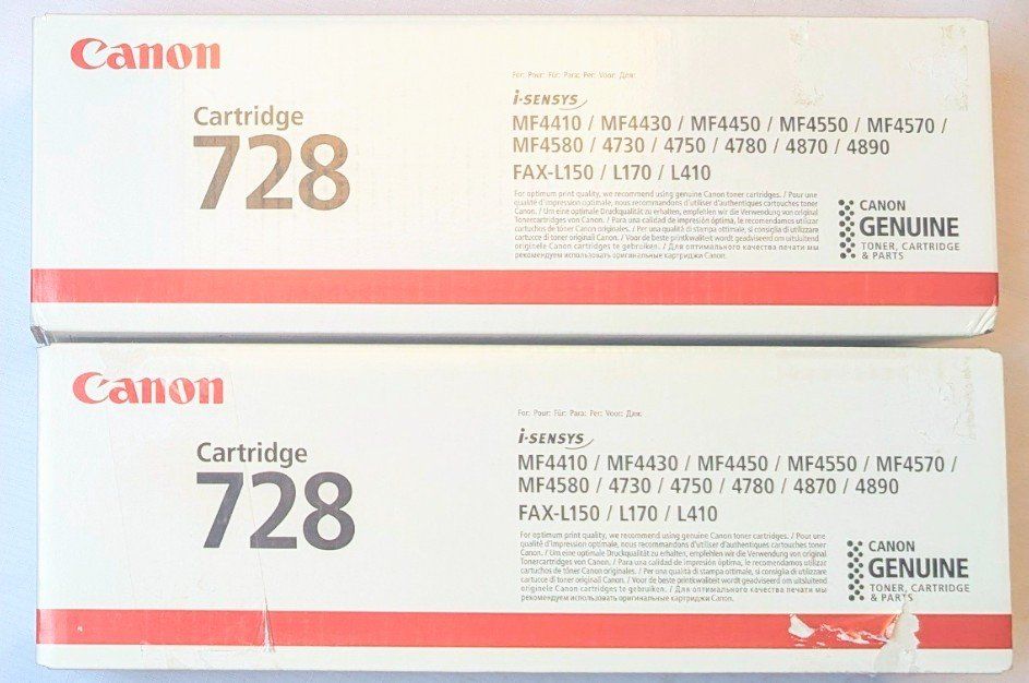 Canon Cartucce per stampanti & toner: Canon Cartridge 728 Toner – Nuovo e nell'imballaggio originale da Wängi venduto da ABIZONE-86