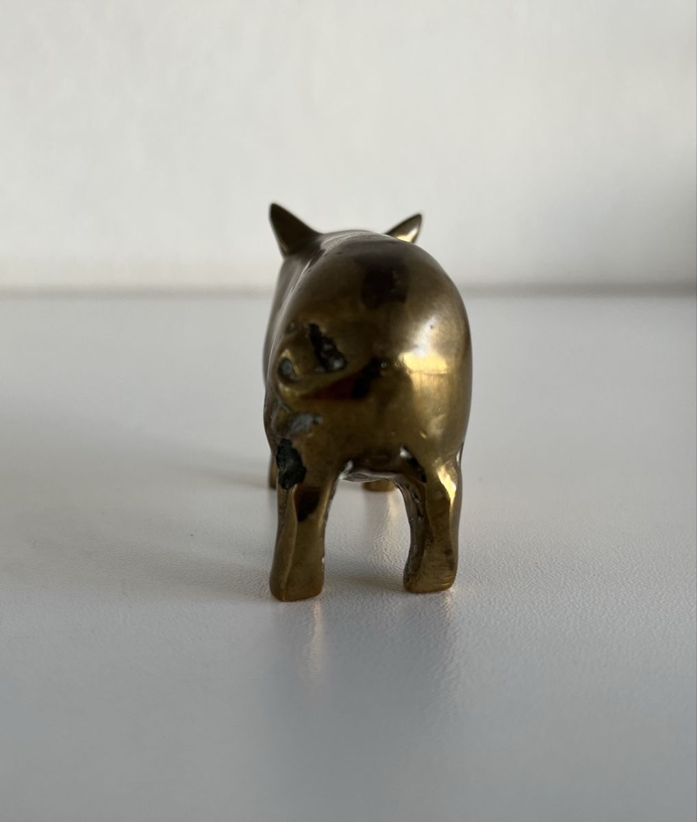 Toutes les décorations: Schwein aus Messing  – D'occasion à Wetzikon ZH par seli03 5