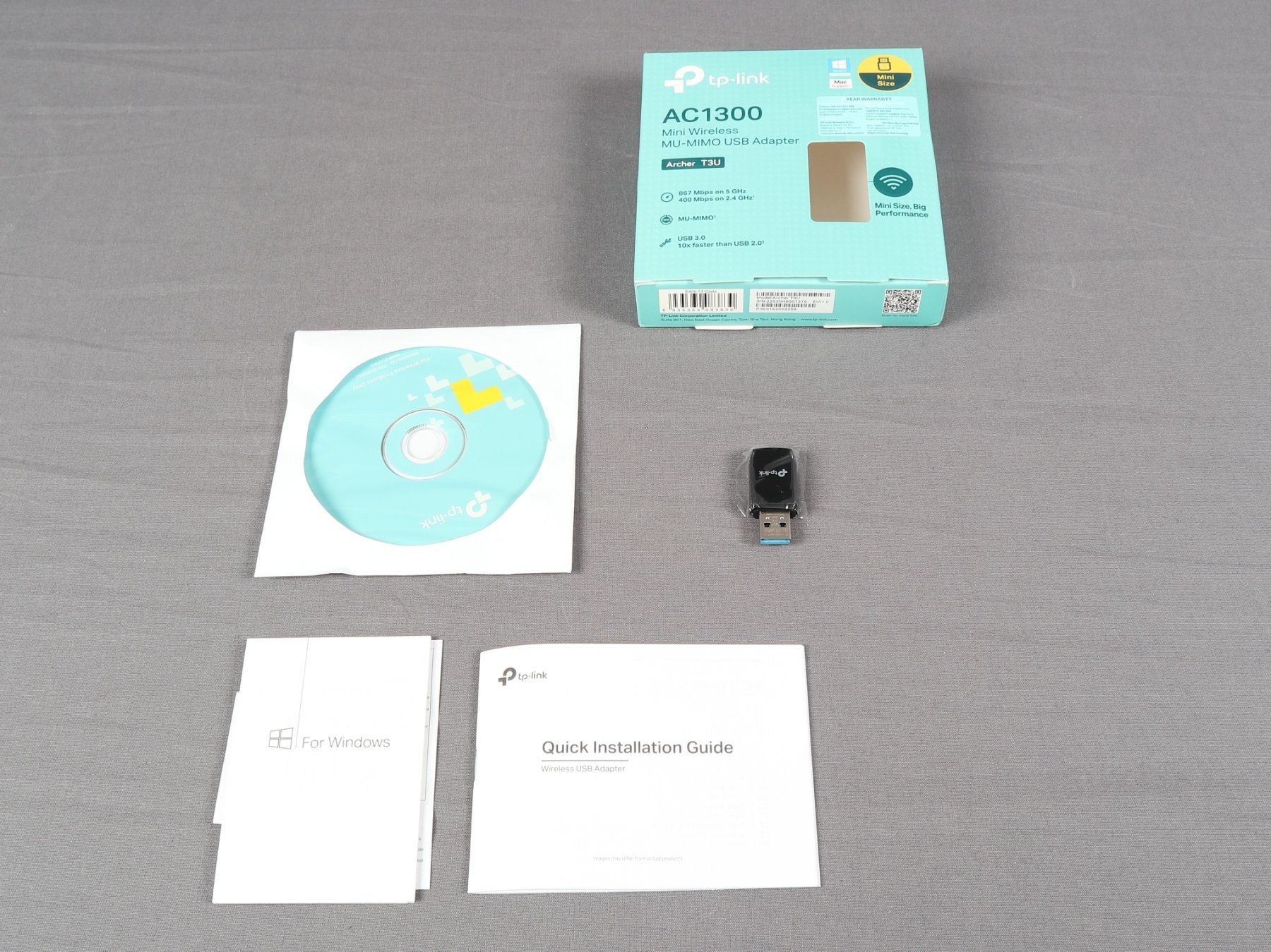 TP-Link Laufwerke & Adapter: TP-LINK Ac 1300 Mini Wireless Mu-Mimo Usb Adapter – Neu (gemäss Beschreibung) aus Steinen von Restwert_Steinen 2
