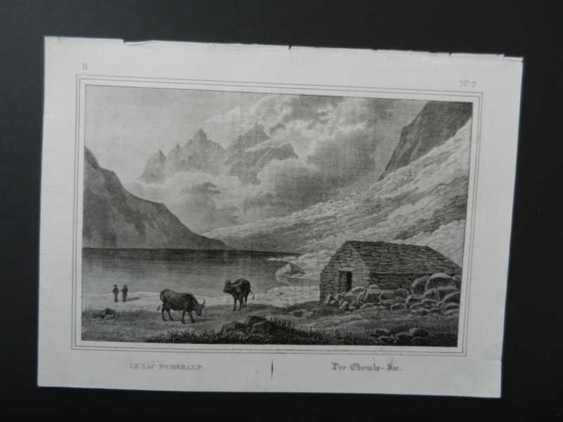 Incisioni: Oberalpsee Andermatt Sedrun – Usato da Risch venduto da Rischli15