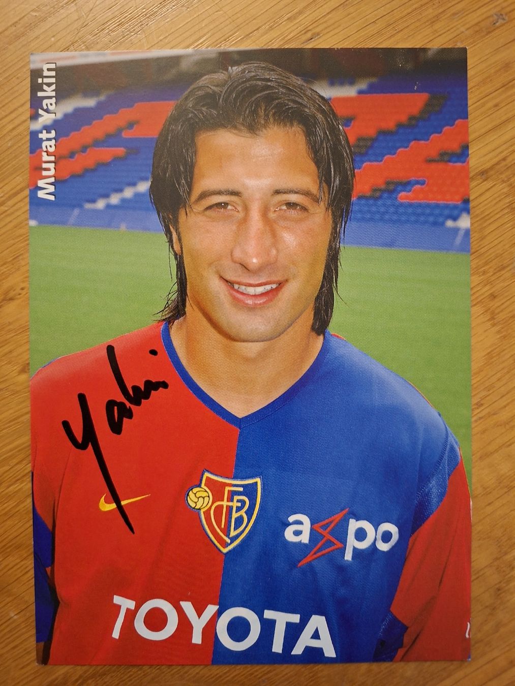 Autografi: Murat Yakin Autogramkarte FC Basel original – Usato da Thun venduto da wuschu
