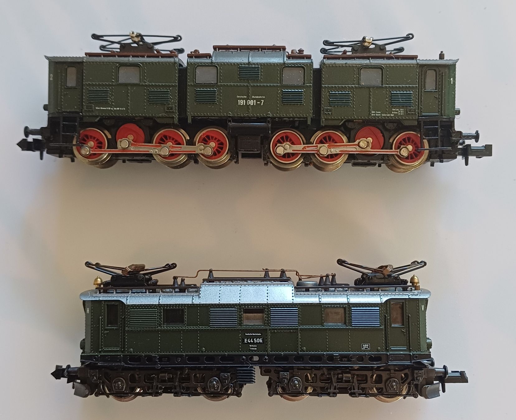 Roco?, Spur N, 2 Stk. E-Loks der Deutschen Reichsbahn (Gebraucht) in ...