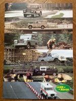 LAND ROVER 88 & 109 V8 Prestige-Prospekt 1982 1983 brochure