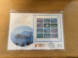 Luxusbrief FDC mit Block 9.3.78 Lausanne 