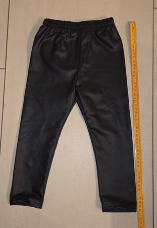 Neue Mädchen Leder-Leggings | Super weich & dehnbar | 3–6 J.