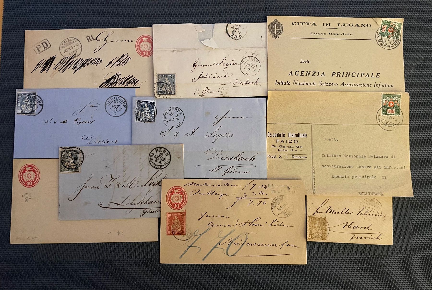 Tutti i francobolli: CH Briefposten + Marken – Usato da Thun venduto da Thunersee2