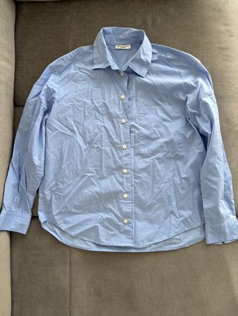 Damen Hemd Marc O’Polo himmelblau Grösse S Baumwolle
