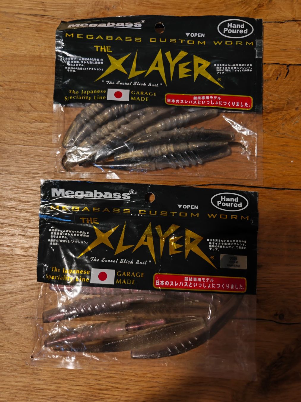 Megabass Esche: Megabass XLayer Gummifisch 2 Päckli – Nuovo (secondo la descrizione) da Bühler venduto da Idre2017