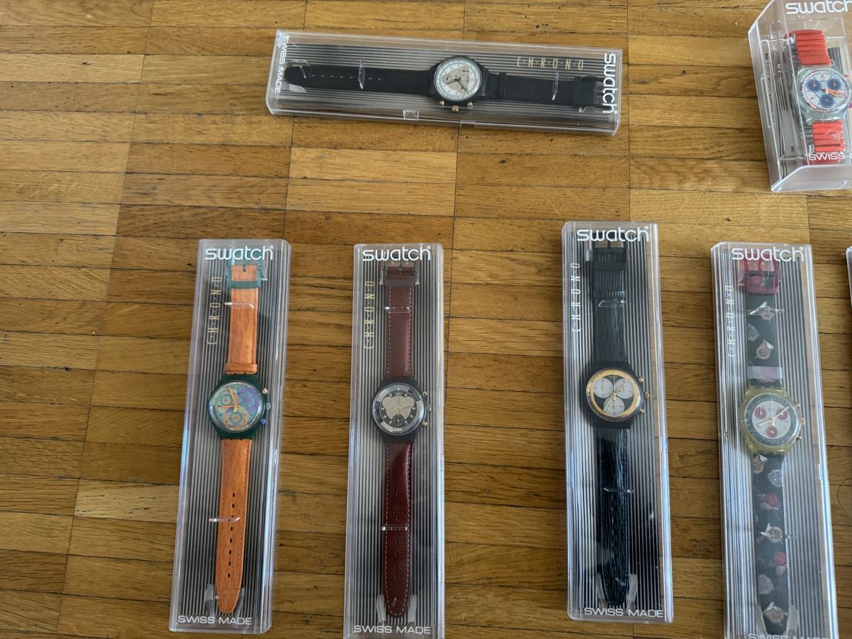 Swatch Orologi: Swatch chrono sammlung 18stk – Usato da Zunzgen venduto da milesdavis76 3