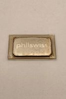 Silberbarren Argor-Heraeus 1 oz Philswiss Club zertifiziert