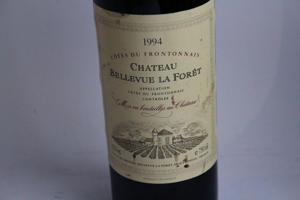 Vino: Château Bellevue La Forêt Fronton 1994 – Usato da Vandoeuvres venduto da Dom-Tom 1
