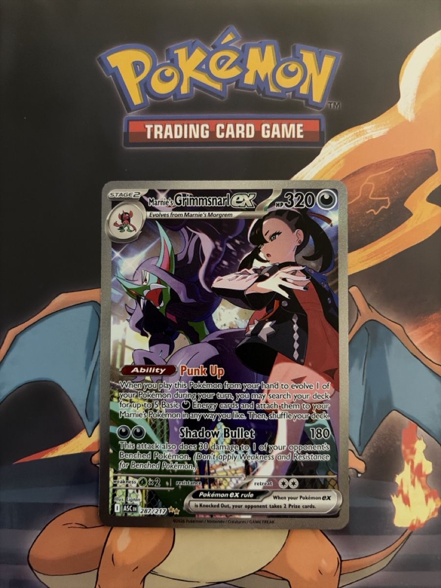 Pokémon Carte collezionabili: Pokémon Marnie's Grimmsnarl EX Mint – Nuovo (secondo la descrizione) da Seuzach venduto da lb_collectr