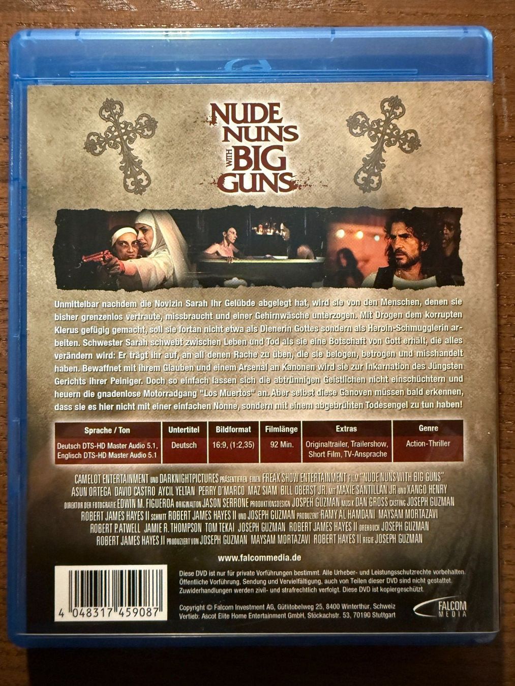 Tutti i DVDs: Nude Nuns with Big Guns – Usato da Zürich venduto da Blu-ray_ZH 1