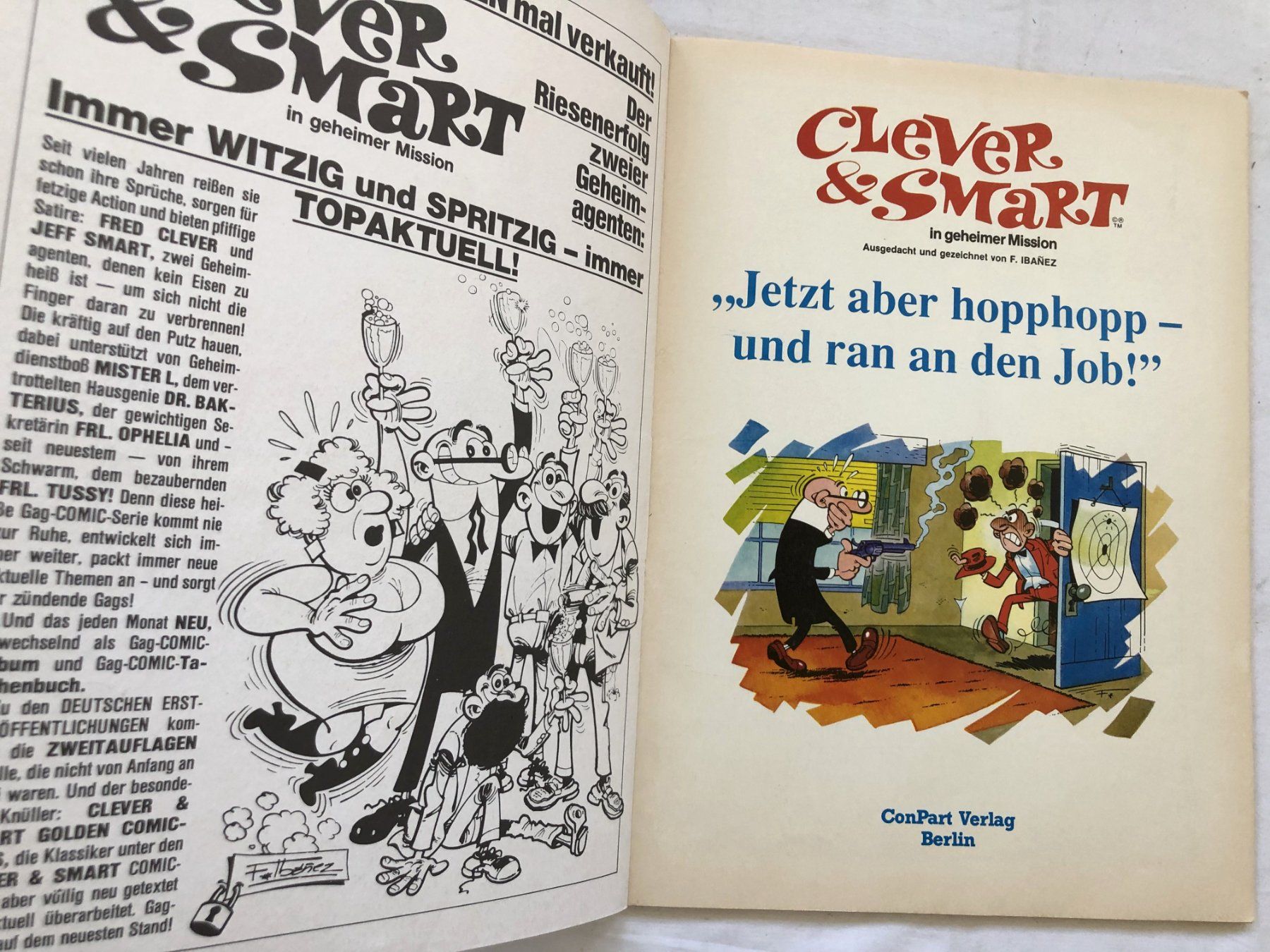 Fumetti: CLEVER & SMART - Nr.108 - 1.Auflage – Usato da Schaffhausen venduto da durruti 1
