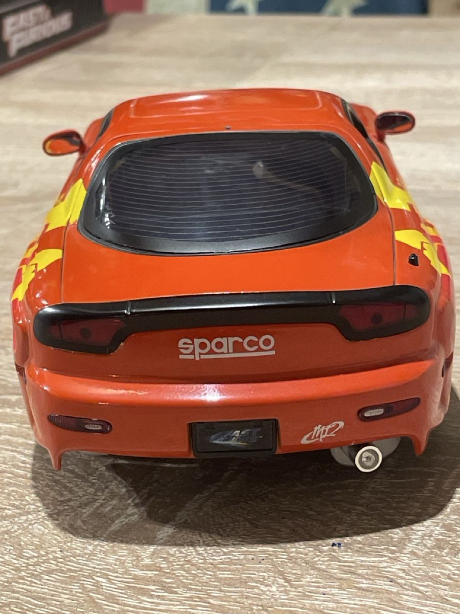 Mazda Modellini d'auto: 1994 Mazda RX-7, Fast & Furious 1:18 – Nuovo (secondo la descrizione) da Goldingen venduto da FirebirdLady92 2
