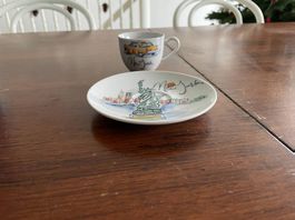 NYC Espresso cup and saucer