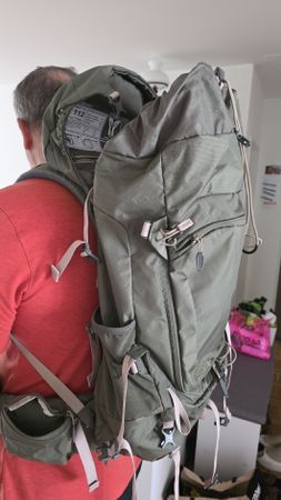 Jack Wolfskin Trekkingrucksack olivgrün NEU 