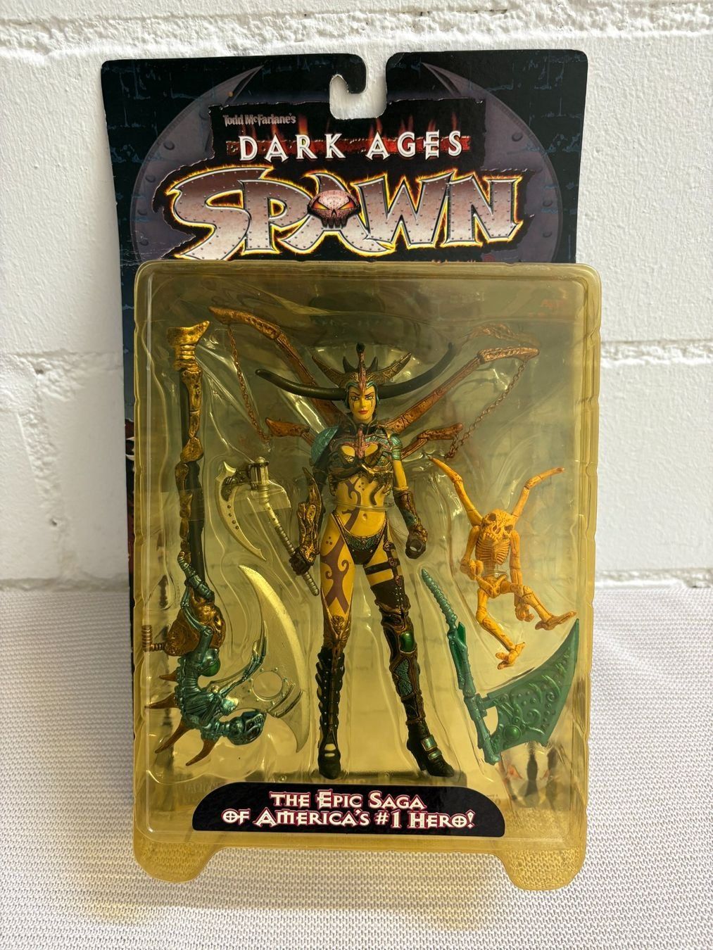 Statuette: NEU Dark Ages Spawn Action Figur - Vintage 1998 – Usato da Ottenbach venduto da TimelessEmotions. 1